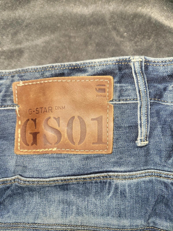 G-Star Raw 3301 Loose Tapered Jeans - Size 34x34