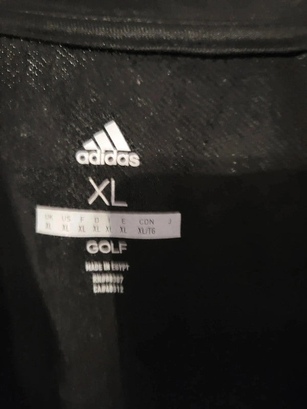 Adidas Golf 1/4 Zip Pullover Sweatshirt Jumper Size XL