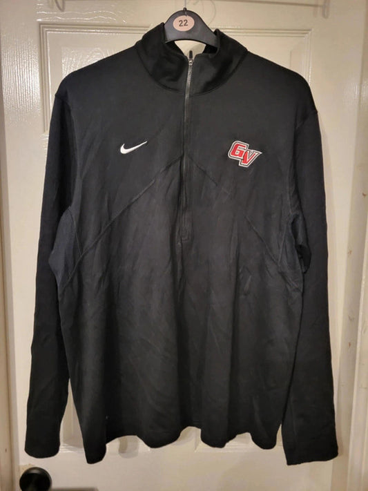 Nike Dri-FIT Quarter Zip Jumper with GV Logo Size XXL