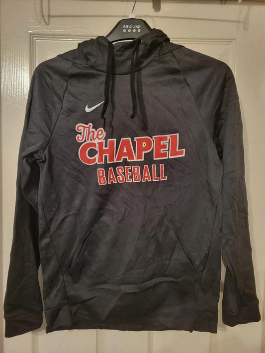 Nike Dri-FIT "The Chapel Baseball" Hoodie - Grey Size S