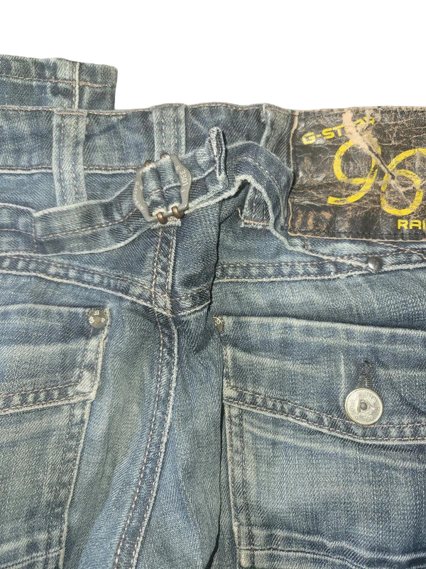 G-Star Raw 96 Loose Denim Jeans, 26x30, Blue
