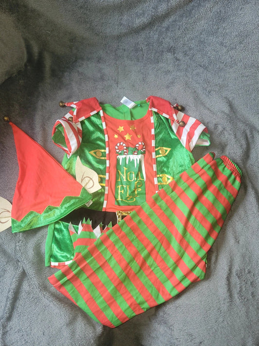 Festive Christmas Elf Costume