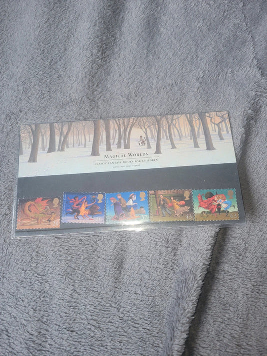 Magical Worlds Classic Fantasy Books for Children Royal Mail Stamps
