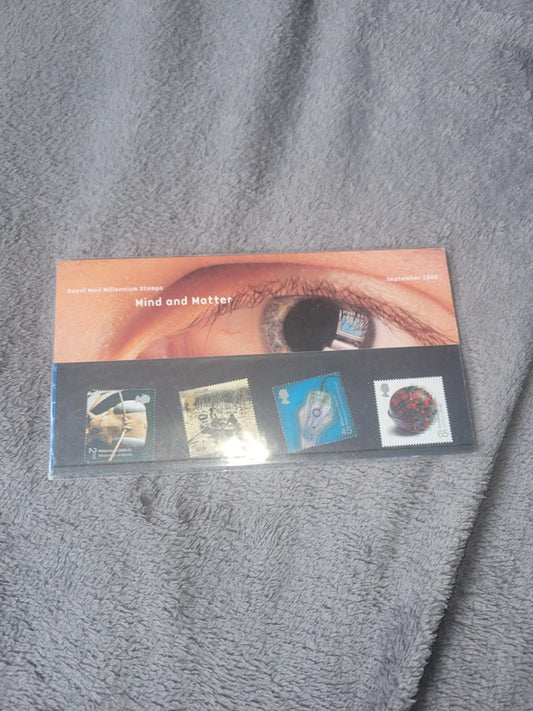 Royal Mail Millennium Stamps - Mind & Matter September 2000