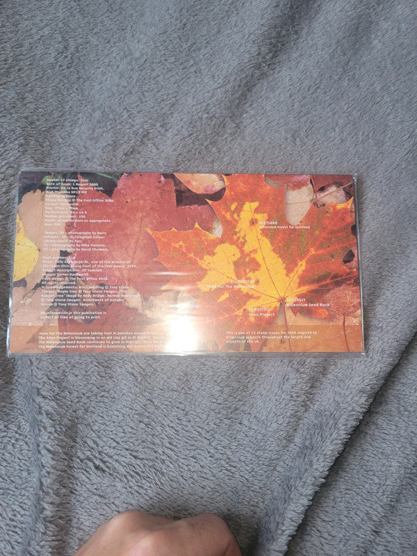 Royal Mail Millennium Stamps Tree and Leaf Set 2000