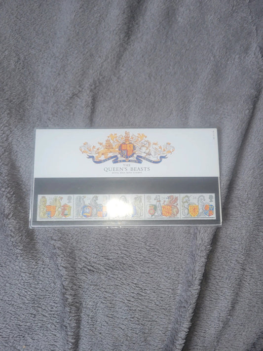 Royal Mail The Queen's Beasts Philatelic Stamps First Day Cover