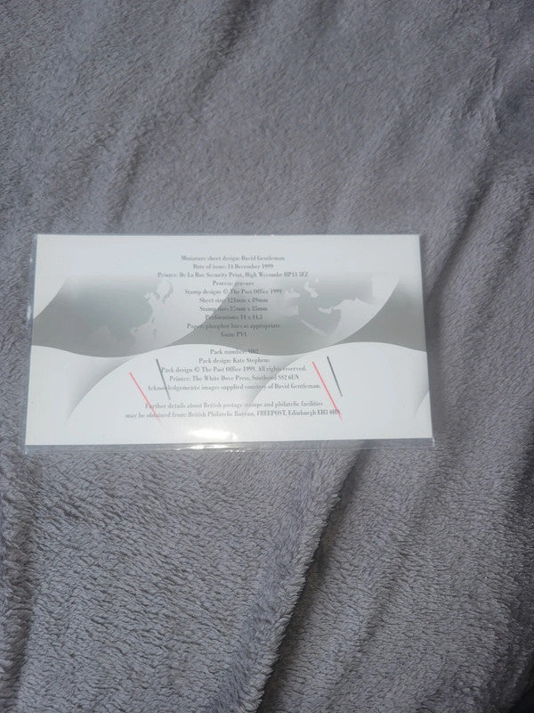 Royal Mail Millennium Timekeeper Stamp Sheet