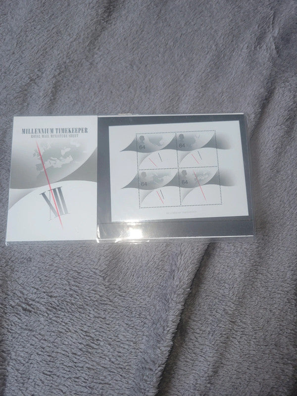 Royal Mail Millennium Timekeeper Stamp Sheet