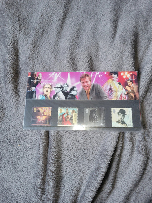Royal Mail Millennium Stamps - Entertainers' Rise First Day Cover