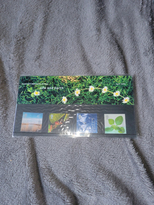 Royal Mail Millennium Stamps - Life and Earth