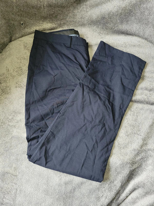 Taylor & Wright Dark Navy Trousers W34 L33 Regular Fit