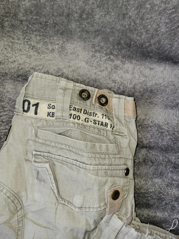 G-Star RAW 3301 Loose Fit Cargo Trousers W32 L29