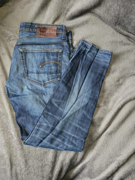 G-Star Raw 3301 Straight Fit Jeans W34 L32