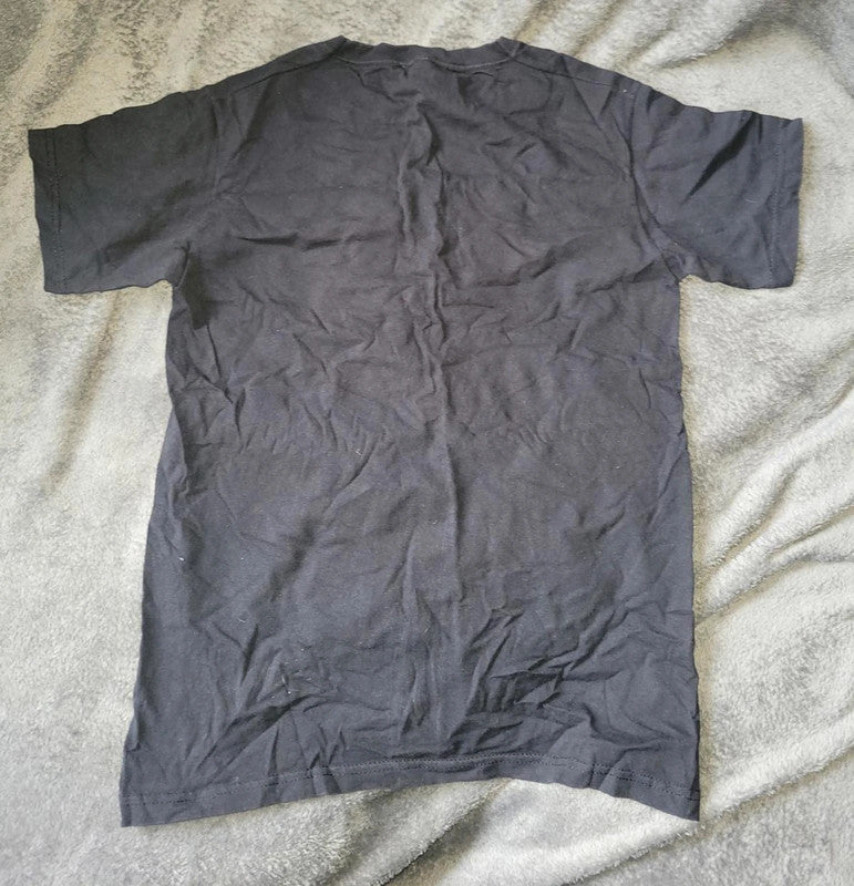 Vintage Nike Air T-shirt in black with gold graphic print