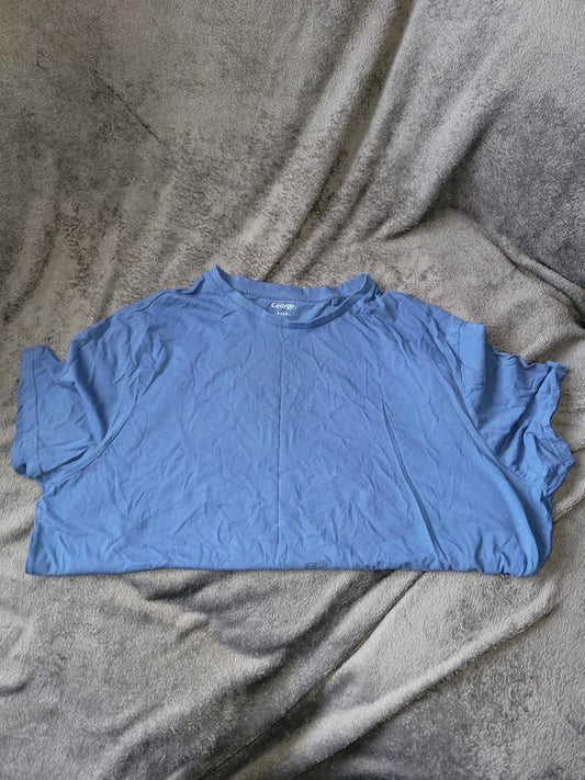 Men's George Blue T-shirt Size 4XL