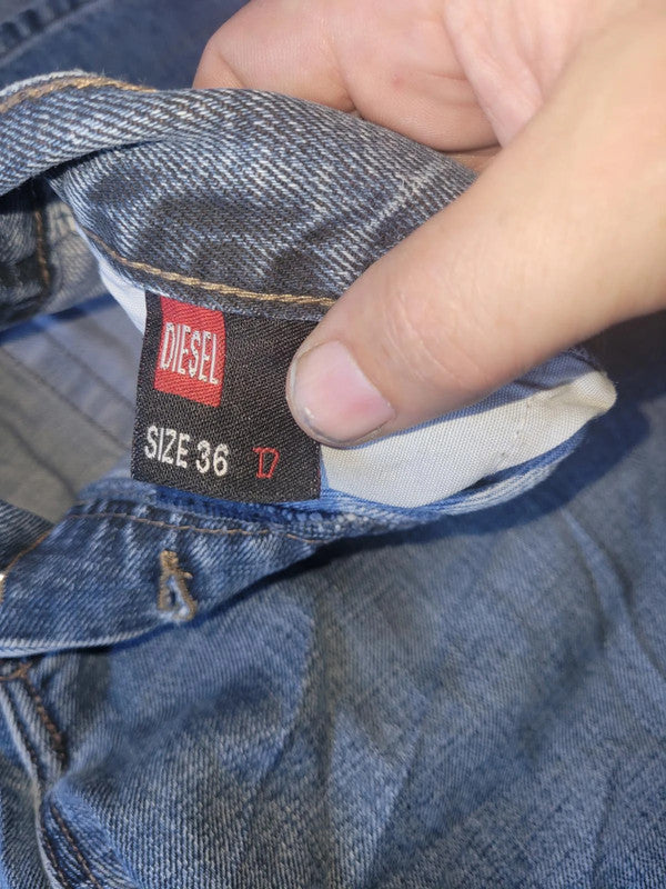 Vintage Diesel Industry Jeans - Size 36 L32 - Classic Blue Denim