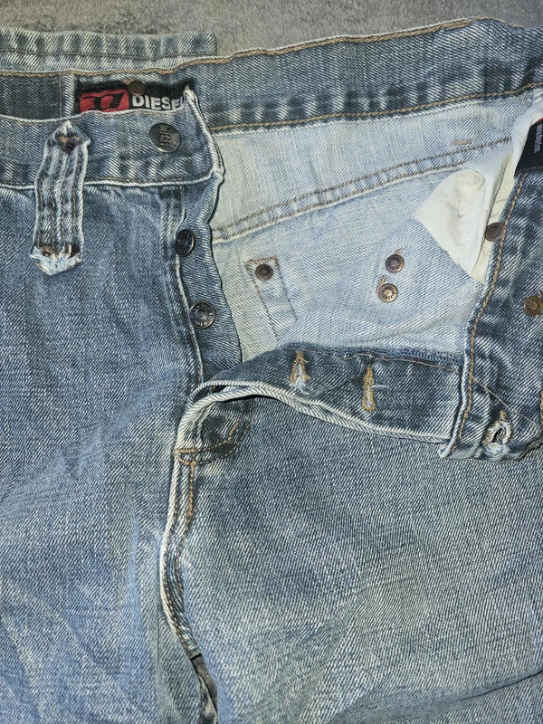 Vintage Diesel Industry Jeans - Size 36 L32 - Classic Blue Denim
