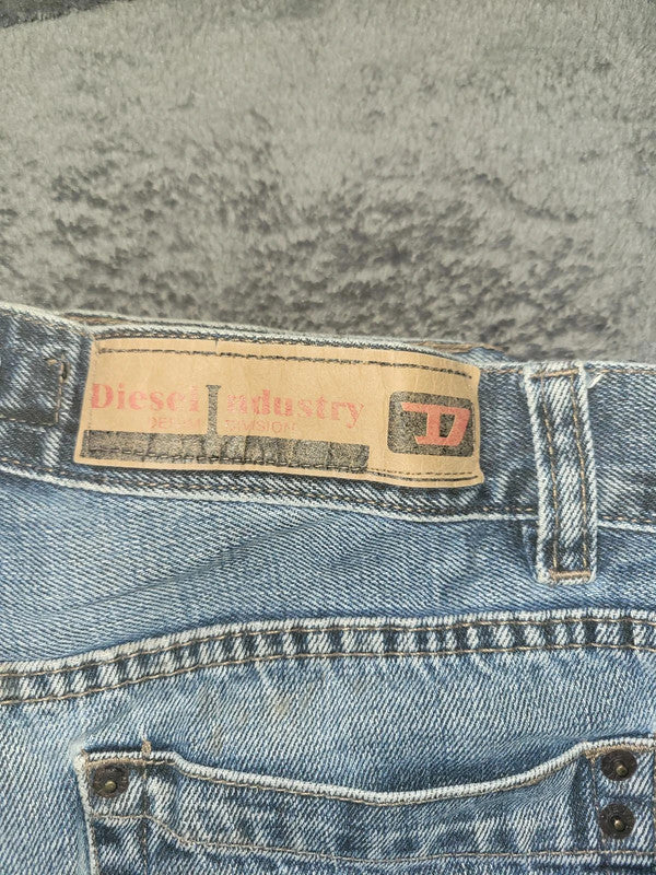 Vintage Diesel Industry Jeans - Size 36 L32 - Classic Blue Denim