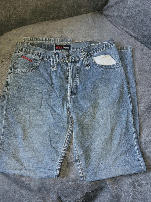 Vintage Diesel Industry Jeans - Size 36 L32 - Classic Blue Denim