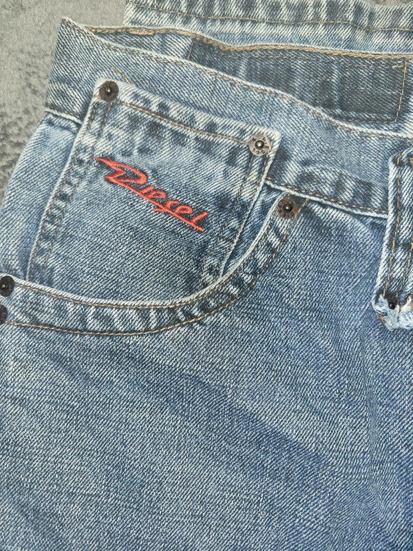 Vintage Diesel Industry Jeans - Size 36 L32 - Classic Blue Denim