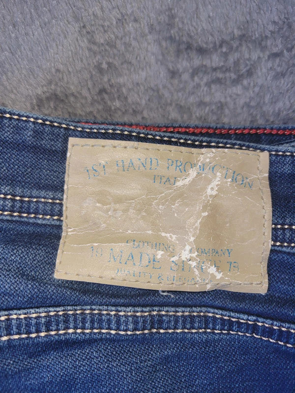 Men's Diesel Jeans - 36" Waist L28, Dark Blue Denim