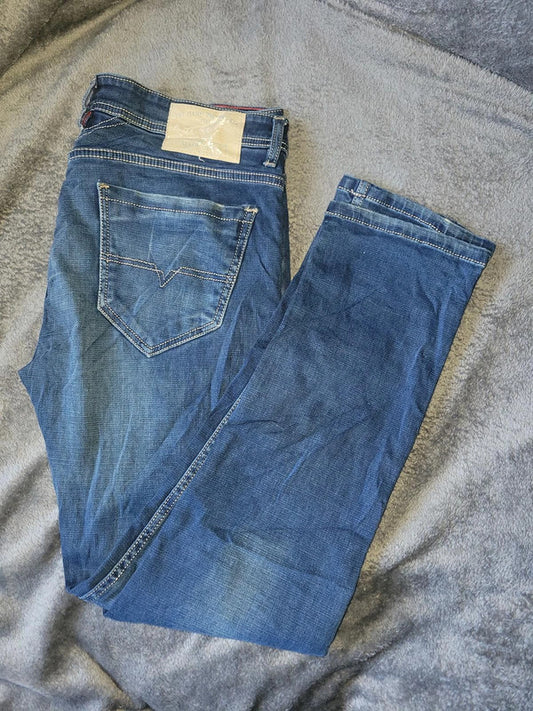 Men's Diesel Jeans - 36" Waist L28, Dark Blue Denim
