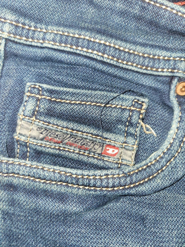 Men's Diesel Jeans - 36" Waist L28, Dark Blue Denim