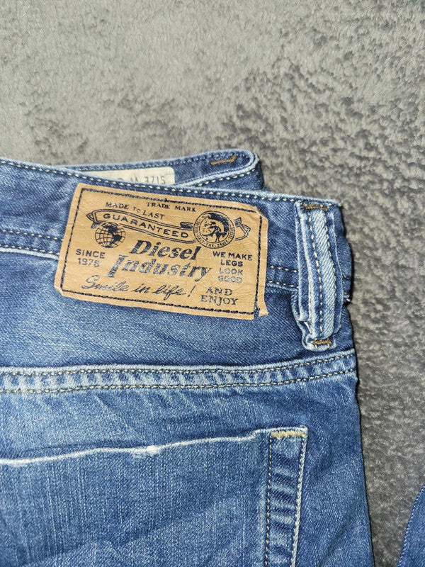 Diesel Viker Regular-Straight Blue Jeans W32 L32