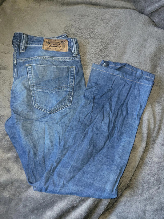 Diesel Viker Regular-Straight Blue Jeans W32 L32