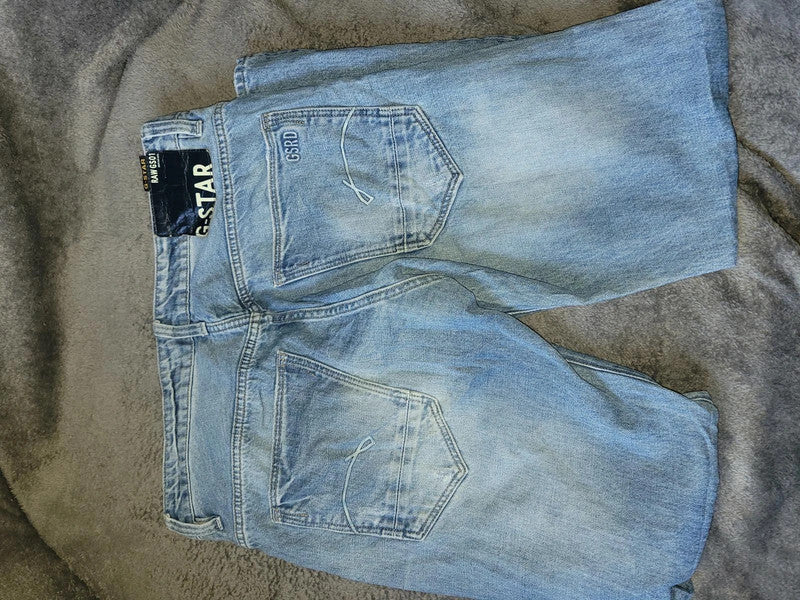 G-Star RAW Blue Denim Straight Jeans W32 L30