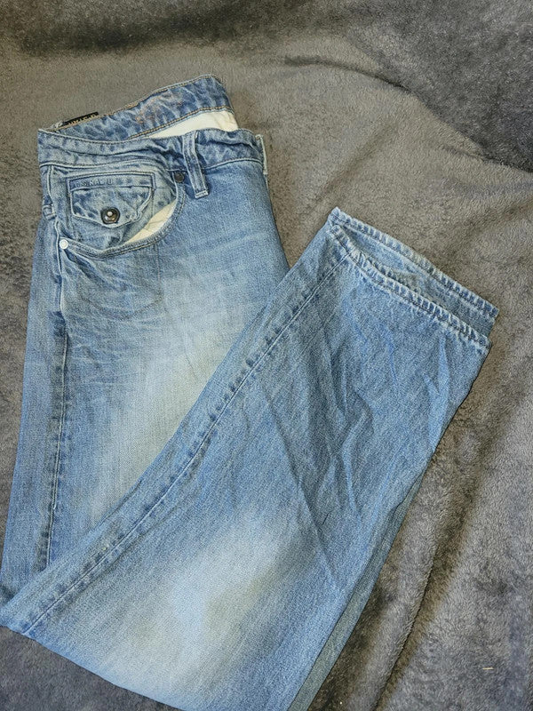 G-Star RAW Blue Denim Straight Jeans W32 L30