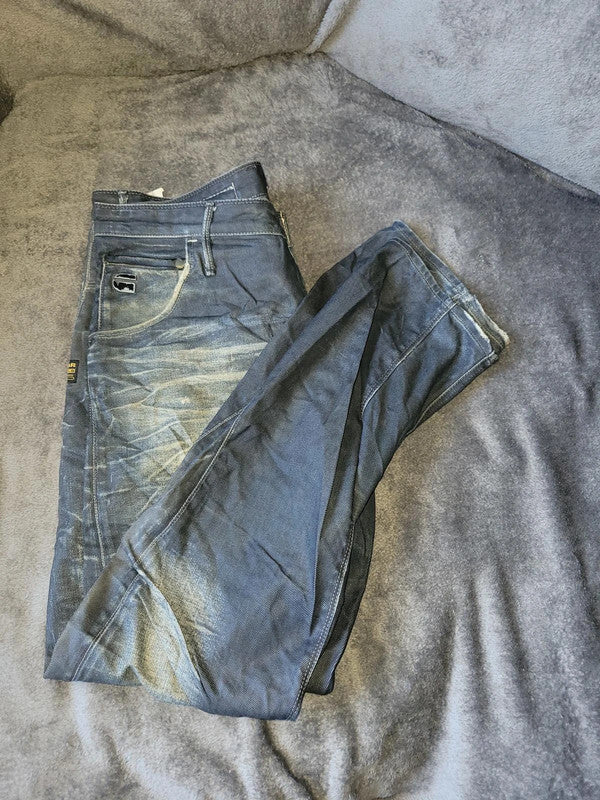 Vintage G-Star Raw 3301 Riley Loose Tapered Jeans W33 L30
