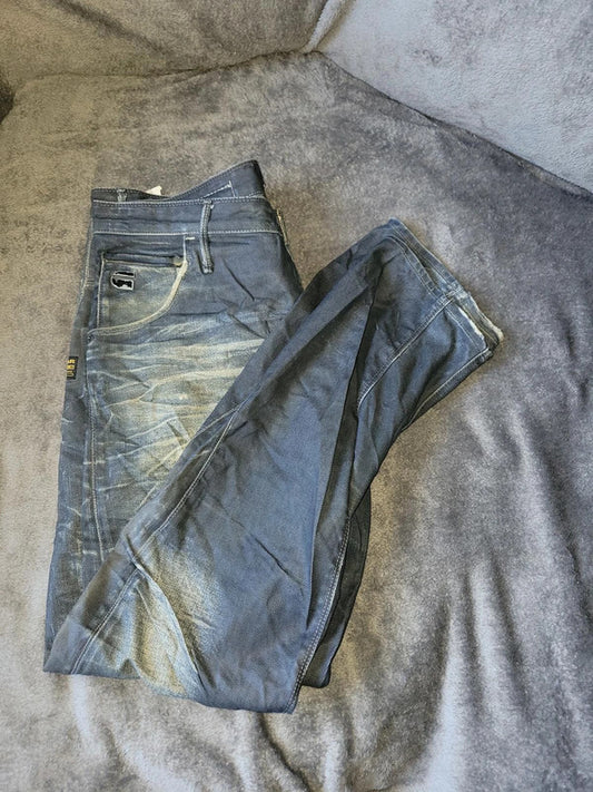 Vintage G-Star Raw 3301 Riley Loose Tapered Jeans W33 L30