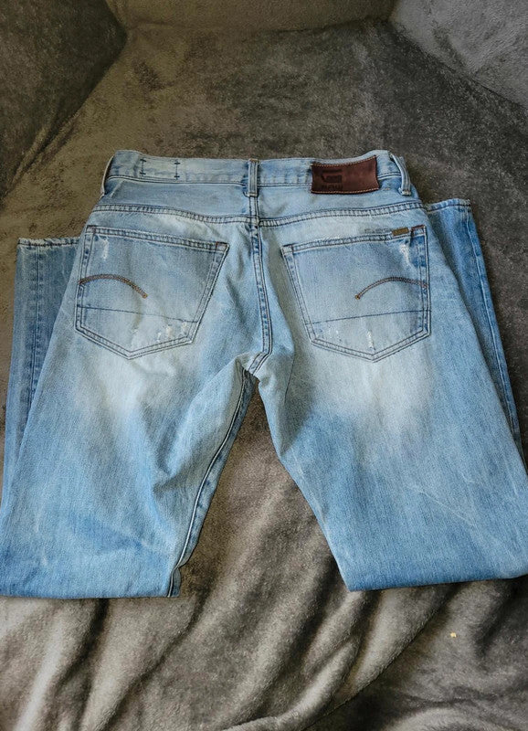 Vintage G-Star Raw 3301 Blue Jeans W33 L32