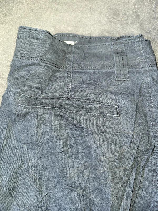 Vintage Wrangler Relaxed Fit Black Cargo Trousers