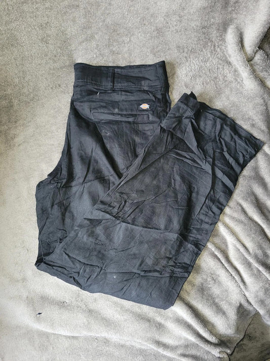 Vintage Dickies Black Cargo Work Trousers
