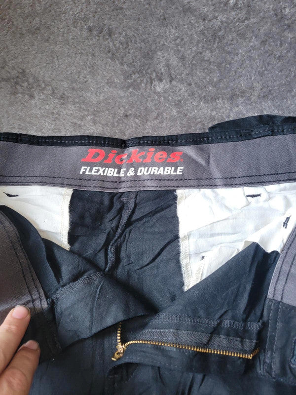 Vintage Dickies Black Cargo Work Trousers
