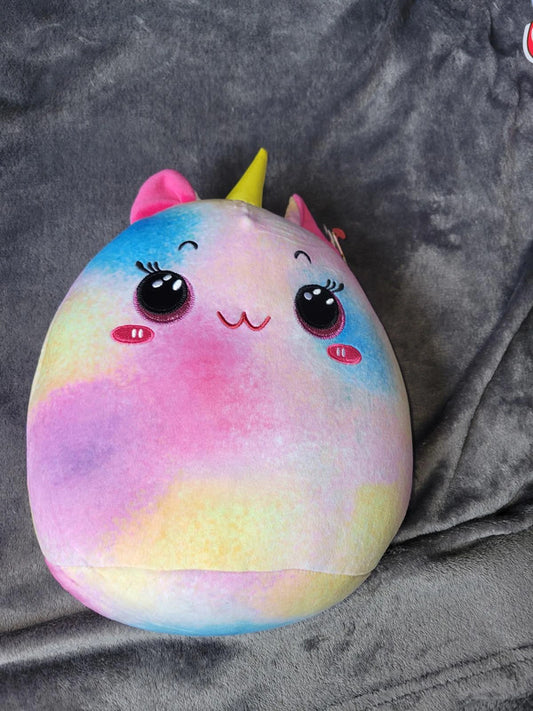 Squishy Beanies Rainbow Unicorn Plush Toy