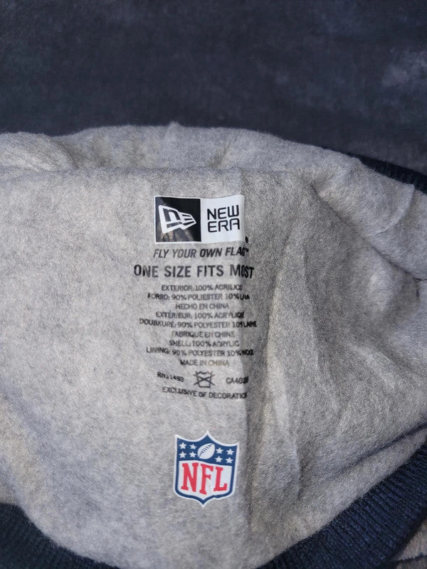 New Era NFL New England Patriots Beanie Hat with Pom Pom