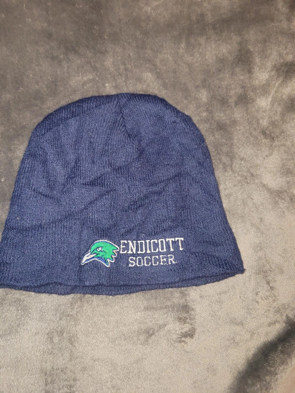 Youth - Navy Blue Adidas Beanie Hat