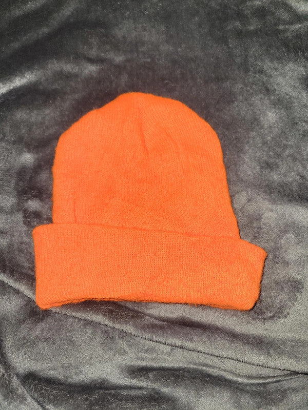 Bright Orange Carhartt Beanie - Unisex Streetwear