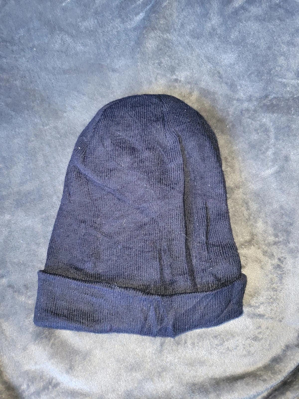 Carhartt Navy Blue Acrylic Beanie Hat - One Size Fits All