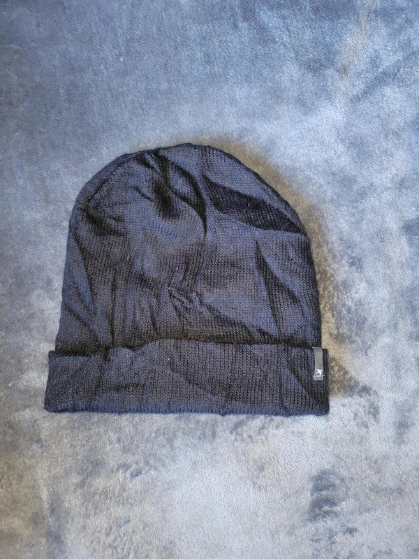 Black Knit Beanie - Unisex, One Size