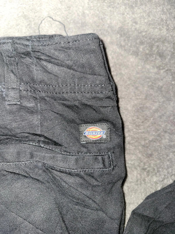 Vintage Dickies Black Cargo Trousers 30x32
