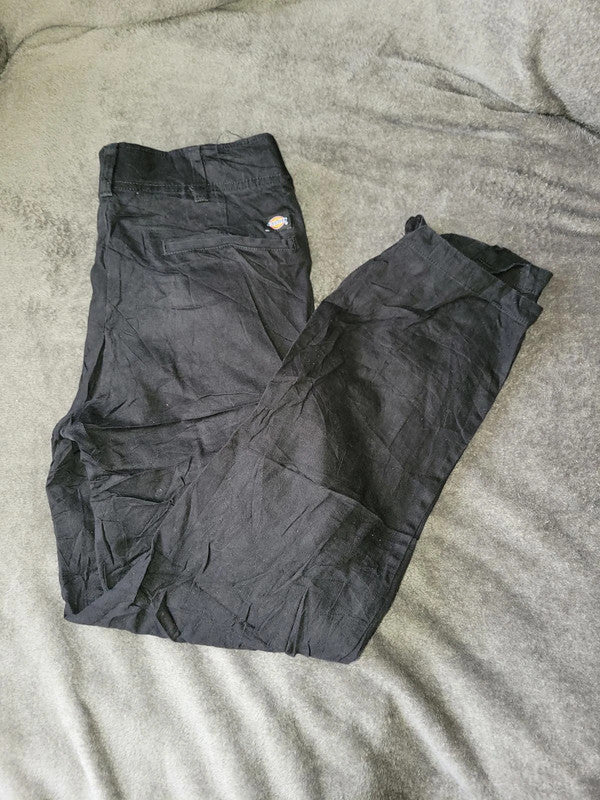 Vintage Dickies Black Cargo Trousers 30x32