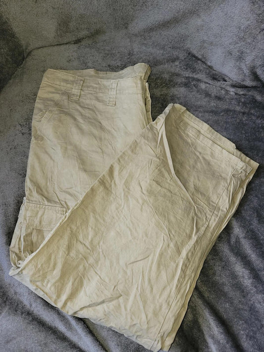 Vintage Wrangler Beige Cargo Trousers 44 x 30