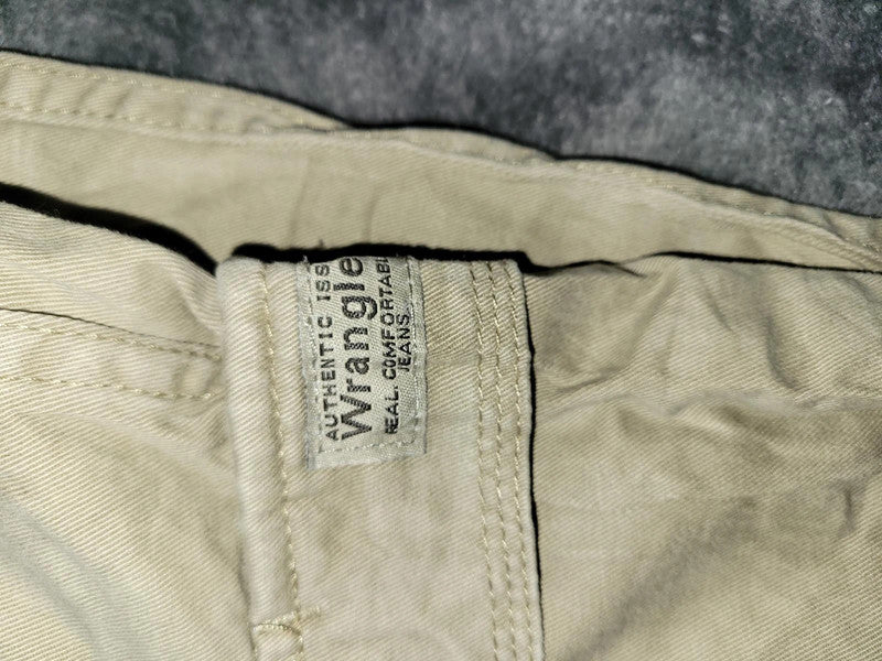 Vintage Wrangler Beige Cargo Trousers 44 x 30