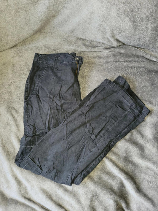 Wrangler Vintage Black Straight Fit Trousers