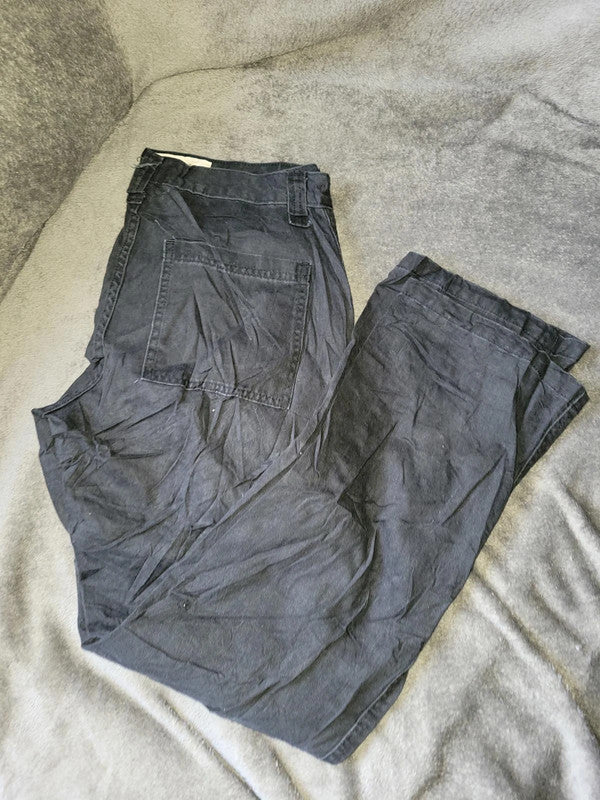 Wrangler Vintage Black Straight Fit Trousers