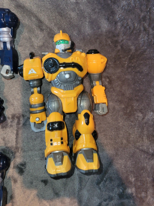 Vintage Tekno Robot Action Figures (Job Lot)
